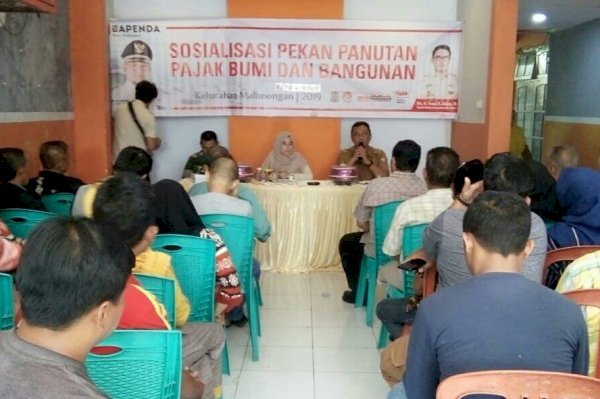 Bapenda Sosialisasi PBB di Kelurahan Mallimongan Wajo