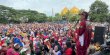 Ketua DPRD Rudianto Lallo Jalan Sehat Bersama Puluhan Ribu Masyarakat Biringkanaya