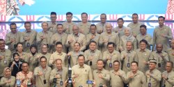 Munafri-Aliyah Kompak Hadiri Penutupan Rakernas APEKSI XVIII, Perkuat Sinergi Pusat dan Daerah