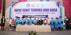 Titip Pesan ke Wisudawan STIM-LPI, Appi: Jaga Integritas dan Nama Baik Almamater